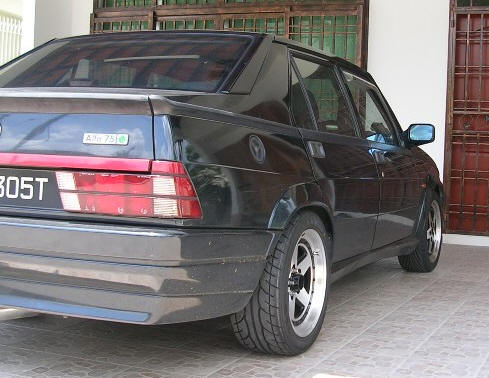 My Alfa Romeo 75 Ts 8v